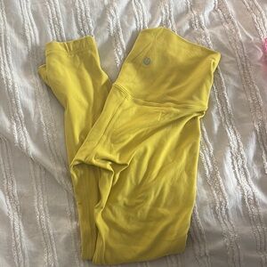 Lululemon Athletica Vibrant Yellow Leggings
